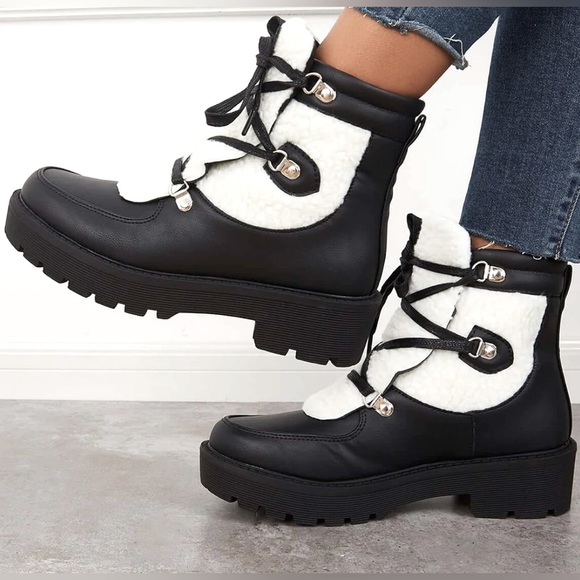 🔥🆕🔥Waterproof Combat ankle boots - size 8 - Picture 4 of 7